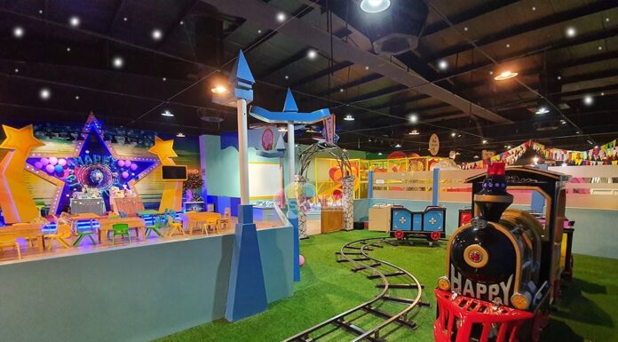 Khu vui chơi modular 650m2 với zone đa năng
