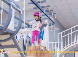 thiết kế khu vui chơi hướng nghiệp trong nhà: Lộ trình STEAM & kỹ năng sống cho trường học thiết kế khu vui chơi hướng nghiệp trong nhà - Trẻ em đóng vai nghề nghiệp trong khu vui chơi hướng nghiệp