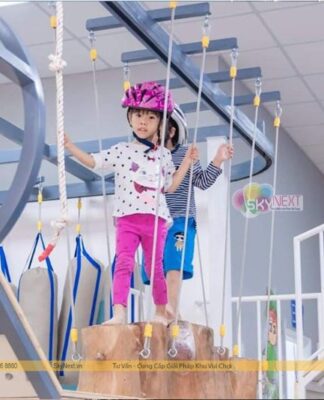 thiết kế khu vui chơi hướng nghiệp trong nhà - Trẻ em đóng vai nghề nghiệp trong khu vui chơi hướng nghiệp