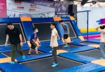 Tích hợp trampoline giáo dục an toàn cho trường và trung tâm