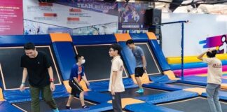 Tích hợp trampoline giáo dục an toàn cho trường và trung tâm