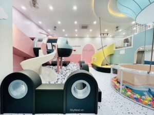 Tái cơ cấu tài chính kết hợp giáo dục cho khu vui chơi